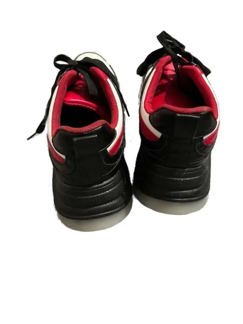 True Religion Kendall Men's Chunky Platform Sneakers Black/Red